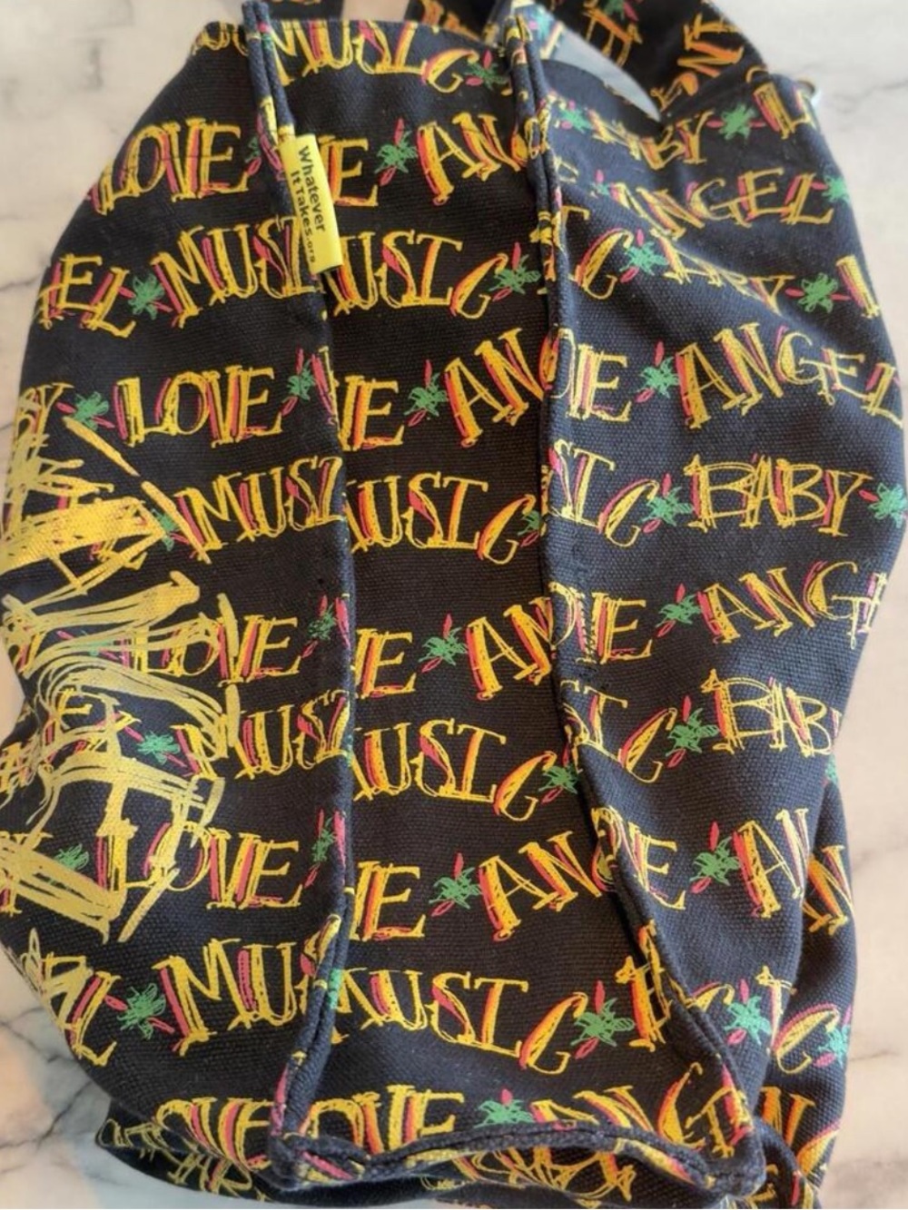 L.A.M.B. Y2K Tote Bag - Art Work by Gwen Stefani - Whatever It Takes - Picture 4 of 6
